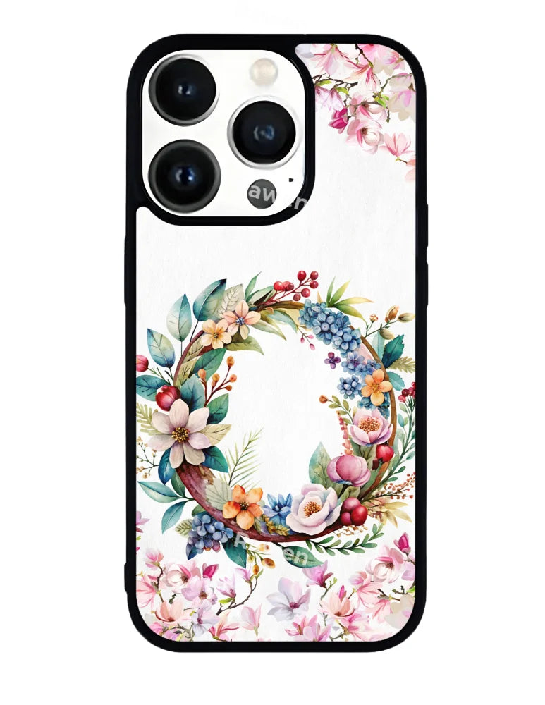 Abecedario Flores O