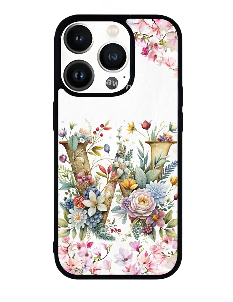 Abecedario Flores W